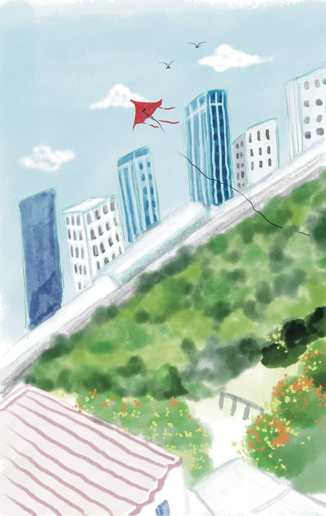 那片天,那个楼顶