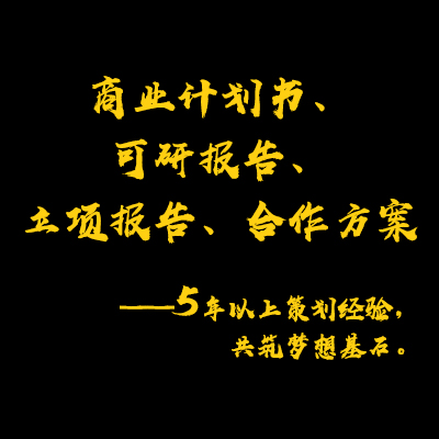 商业计划书可行性研究报告项目立项报告