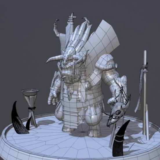 3D模型制作/游戏模型/虚拟现实模型/次时代模型制/建筑效果